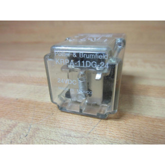 Potter & Brumfield KRPA-11DG-24V DC Relay KRPA-11DG-24VDC . - Used