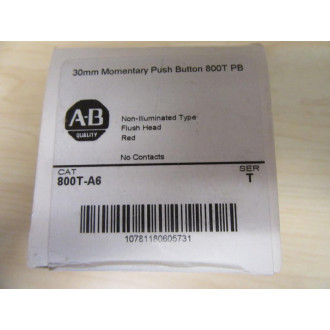 Allen Bradley 800T-A6 Pushbutton 800TA6