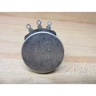 CTS 210-2 Potentiometer 137638 WKnob - Used