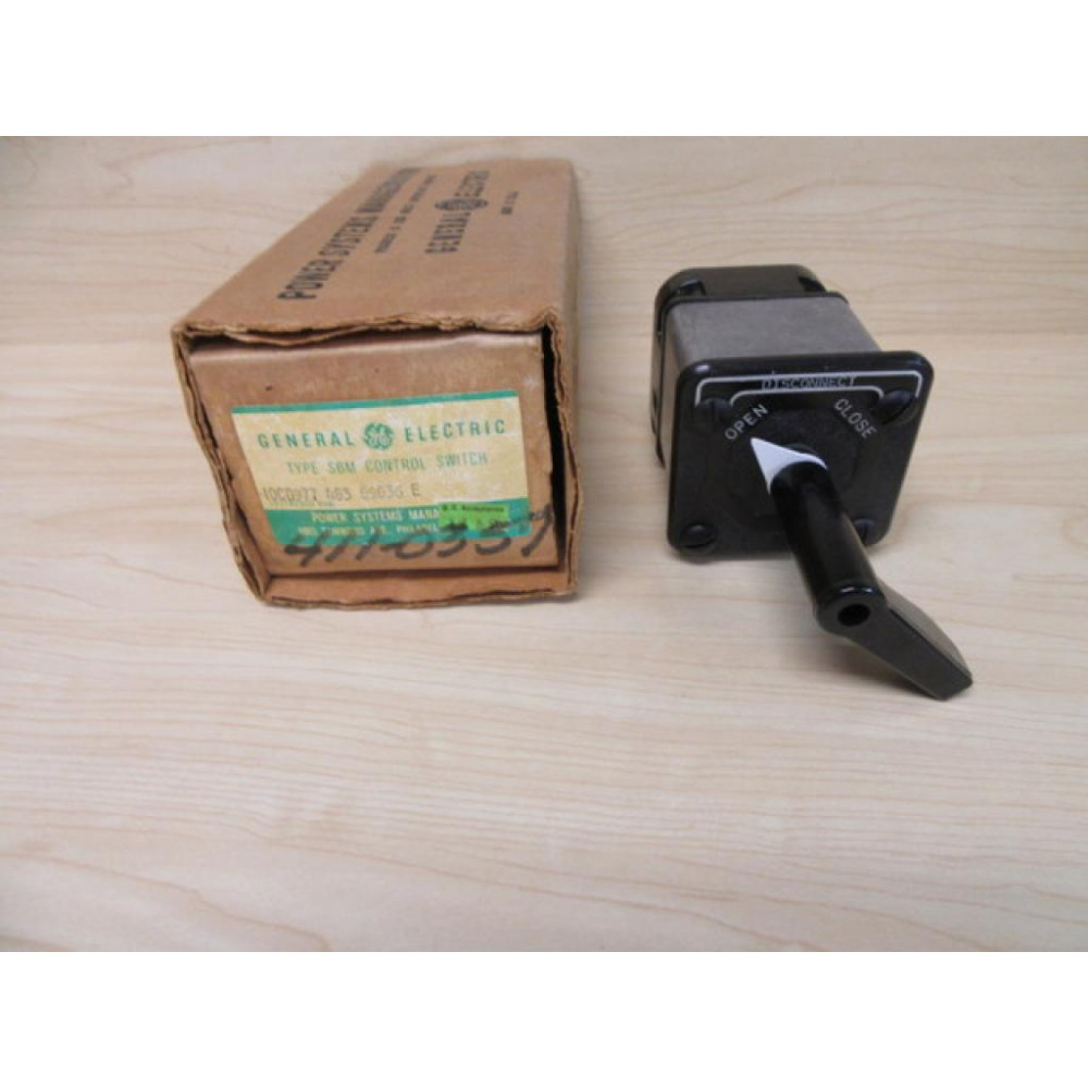 General Electric 10CD977 Rotary Selector Switch