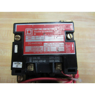 Square D 8903 SMO 11 Lighting Contactor Series A 8903 SM0 11 - Used