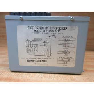 Scientific Columbus XL31K5PA7-SC Watt Transducer - New No Box