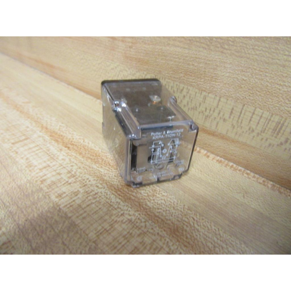 Potter & Brumfield KRPA11DN-12VDC Relay KRPA11DN-12 13HP 120V - New No Box
