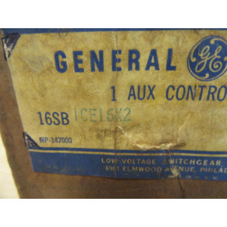 General Electric 16SB1CE16X2 Rotary Selector Switch