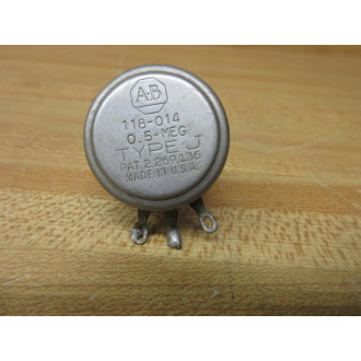 Allen Bradley 118-014 Potentiometer 118014 - Used