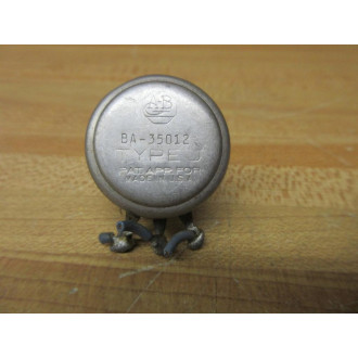 Allen Bradley BA-35012 Potentiometer BA35012 - Used