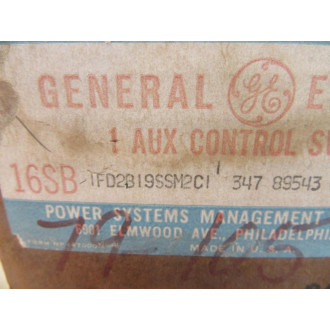 General Electric 16SB1FD2B19SSM2C1 Rotary Selector Switch