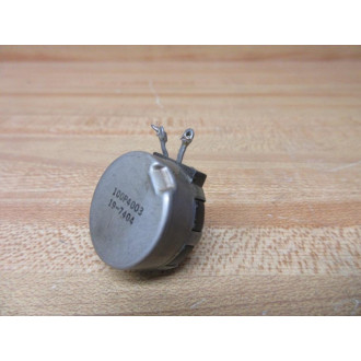 Clarostat 100P4003 Potentiometer 19-7404 Missing Blade - Used