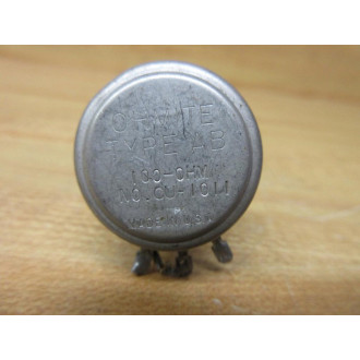 Ohmite CU-1011 Potentiometer CU1011 (Pack of 2) - Used