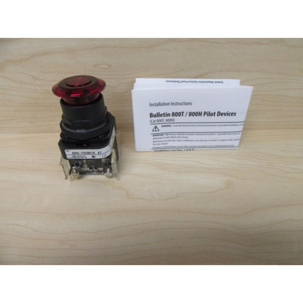 Allen Bradley 800H-FRXNQ10 A7 Push Pull Switch