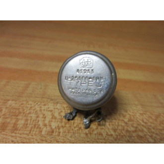 Allen Bradley 41943 Potentiometer U-25000-OHM - Used