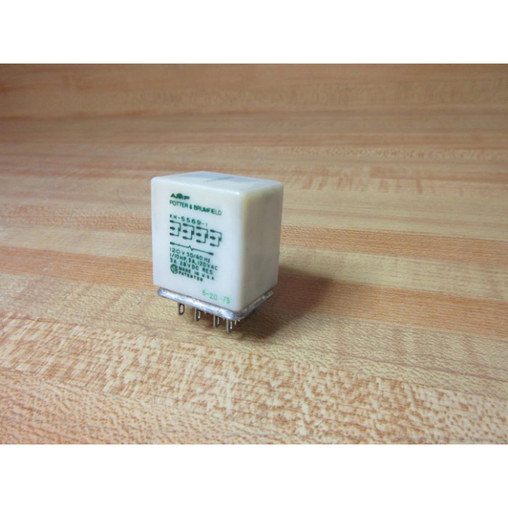 Potter & Brumfield KH-5569-1-120V AMF Relay KH-5569-1 - Used