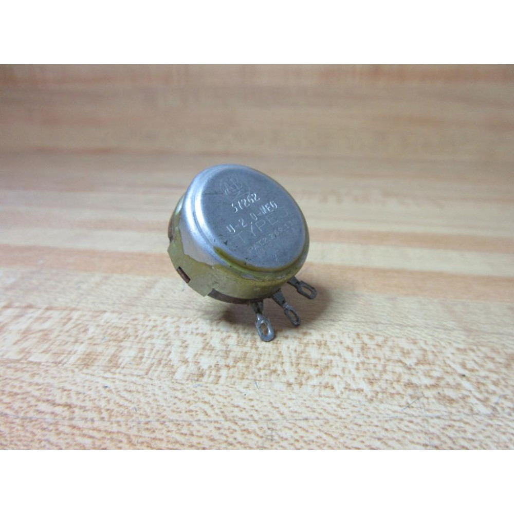 Allen Bradley 37262 Potentiometer U-2.0-MEG - Used