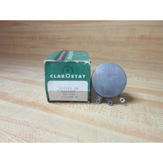 Clarostat 58-10K Potentiometer 10,000Ω 5810K