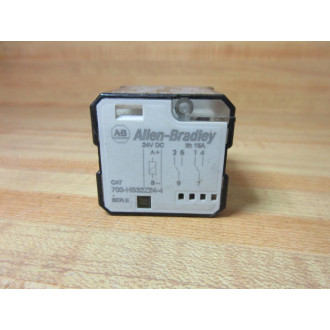 Allen Bradley 700-HB32Z24-4-24V DC Relay 700-HB32Z24-4-24VDC - Used
