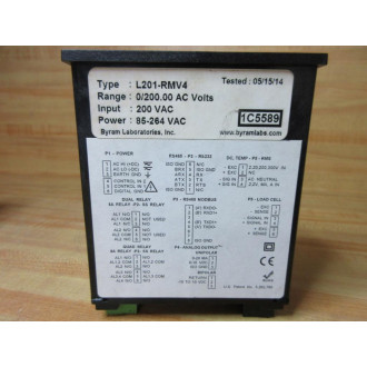 Laurel L201-RMV4 Digital Panel Meter L201RMV4