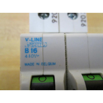General Electric B16 Circuit Breaker 2 Pole - Used