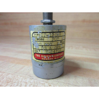The Daven Company CP-120-T Potentiometer CP120T - Used