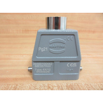 Harting HAN 10B-HTE-R-Pg21 Connector Housing HAN10BHTERPg21