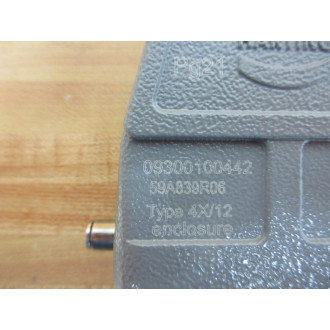 Harting HAN 10B-GG-R-21 Housing HAN10BGGR21