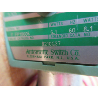 Asco 8210G37 Redhat Solenoid Valve Assembly - New No Box