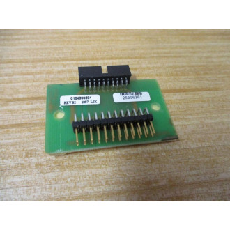 Accu-Sort 0104399501 Circuit Board Rev.02 - Used