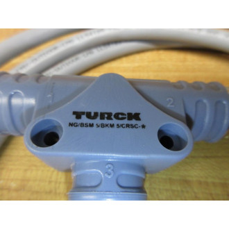 Turck NGBSM 5BKM 5CRSC-2 Splitter Cable U-23384 - New No Box