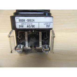 Allen Bradley 800H-QRB24 Push Pull Switch Red - Used