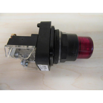 Allen Bradley 800H-QRB24 Push Pull Switch Red - Used