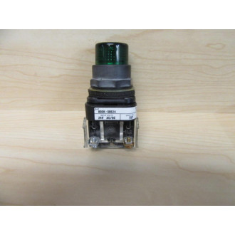 Allen Bradley 800H-QRB24 Push Pull Switch Green - Used
