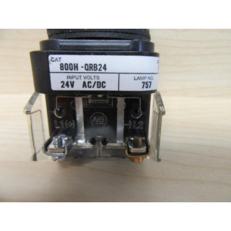 Allen Bradley 800H-QRB24 Push Pull Switch Green - Used