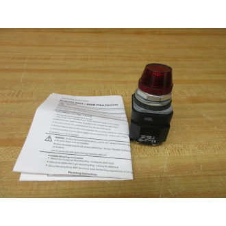 Allen Bradley 800T-P46R Pilot Light 800TP46R Series T - New No Box