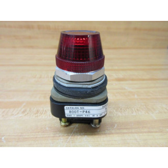 Allen Bradley 800T-P46R Pilot Light 800TP46R Series N - WO Lamp - Used