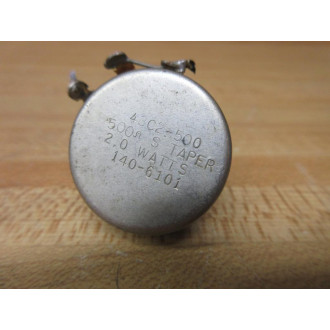 Clarostat 43C2-500 Honeywell Potentiometer 500Ω 43C2 - Used