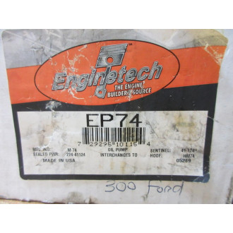 Enginetech EP74 Oil Pump
