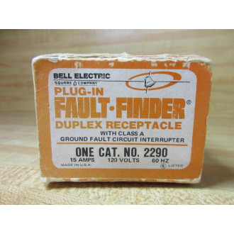 Square D 2290 Bell Electric Duplex Receptacle
