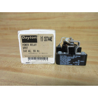 Dayton 3X744E-24V AC Power Relay 3X744E