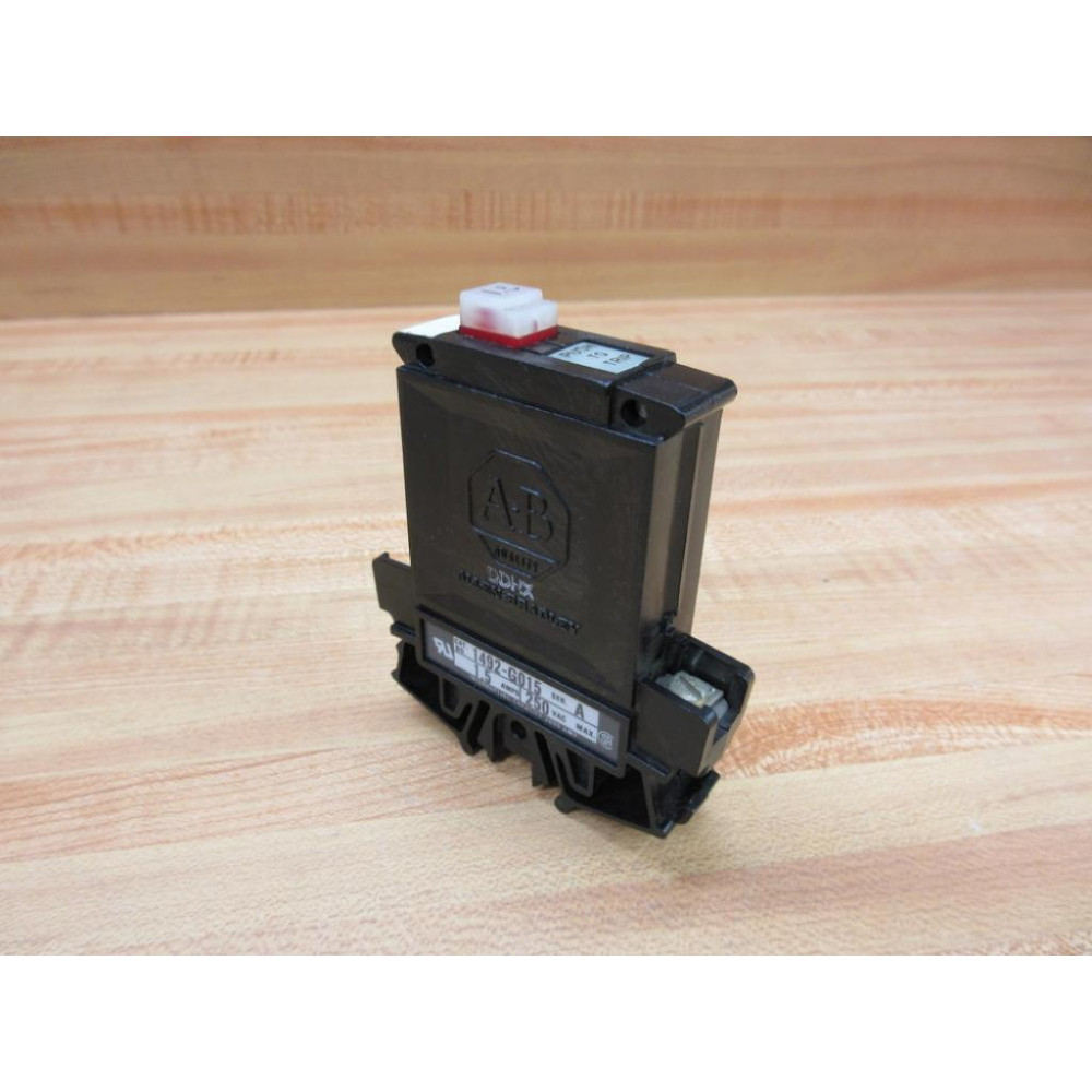 Allen Bradley 1492-G015 Circuit Breaker 1.5 Amp Ser. A - Used