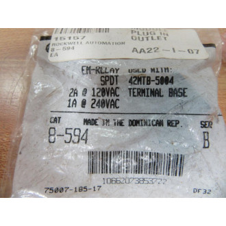Allen Bradley 8-594 EM-Relay  8594