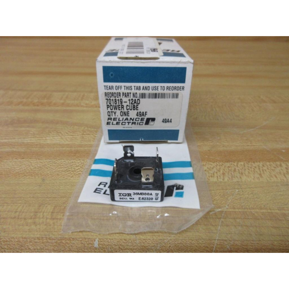 Reliance Electric 701819-12AD International Rectifier Power Cube 36MB80A