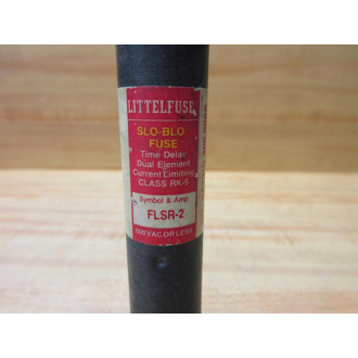 Littelfuse FLSR-2 Fuse Cross REF 486L19, FLSR002 (Pack of 5) - New No Box