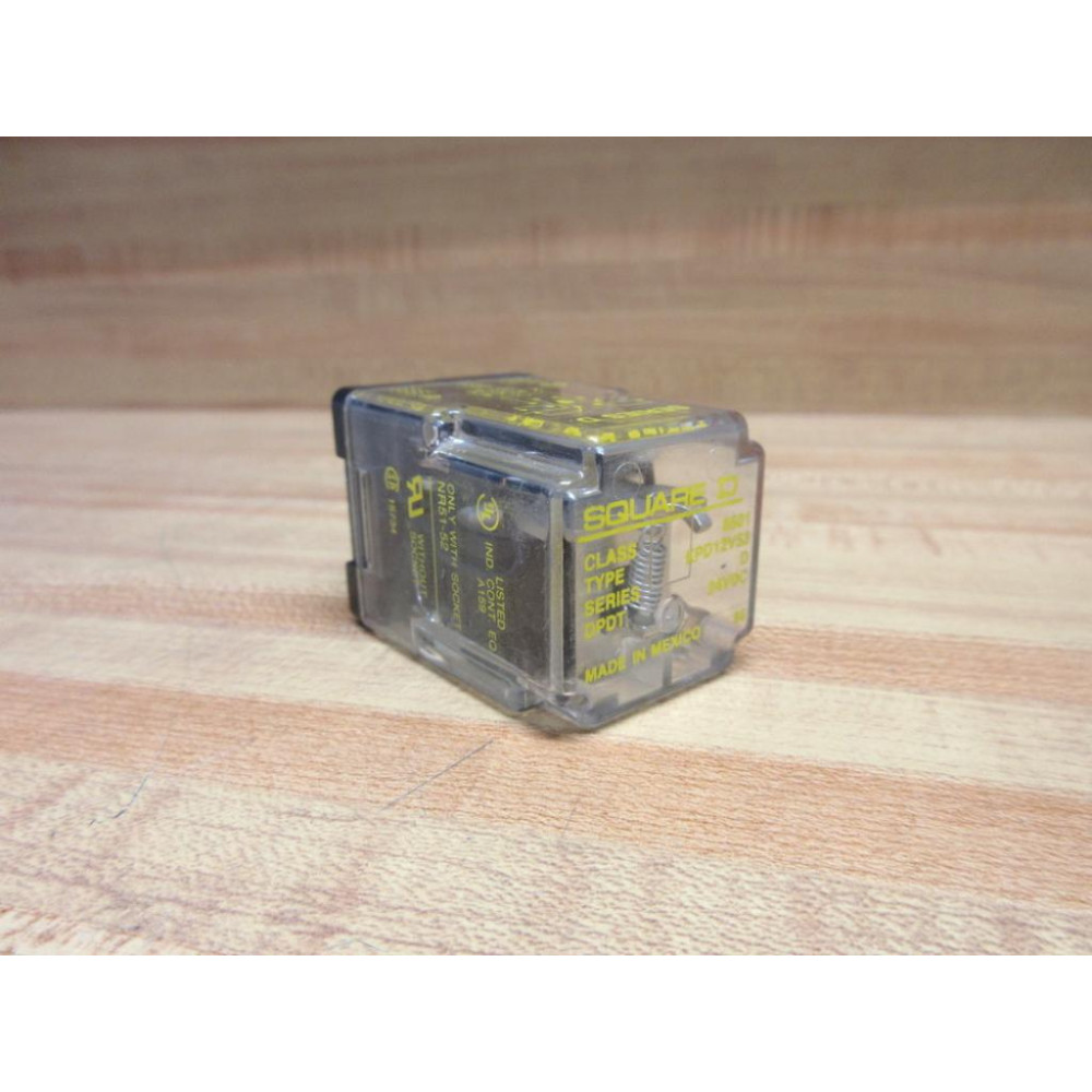 Square D 8501-KPD12V53 8501KPD12V53 Relay Series D - Used
