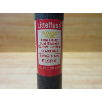 Littelfuse FLSR-4 Fuse Cross Ref 486L21, FLSR004 (Pack of 4) - New No Box