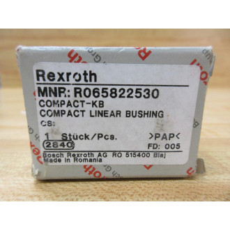 Rexroth Bosch Group R065822530 Linear Bushing