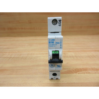 General Electric B16 Circuit Breaker 1 Pole  277480 VAC - Used