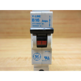 General Electric B16 Circuit Breaker 1 Pole  277480 VAC - Used