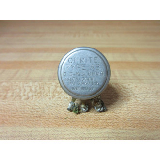 Ohmite CA-5041 Potentiometer 0.5-MEGΩ CA5041 - Used