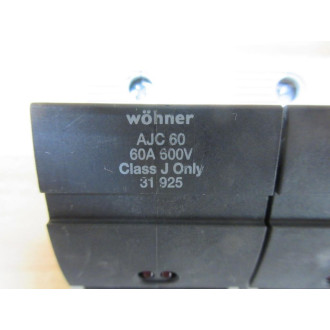 Wohner AJC-60 Fuse Holder AJC60 - Used