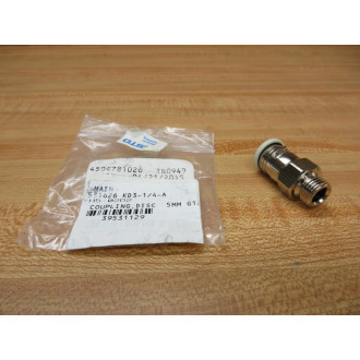 Festo KD3-14A Pneumatic Fitting KD314A