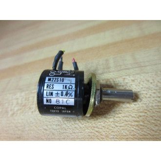 Copal M22S10 Potentiometer - Used